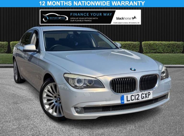 2012 12 BMW 7 SERIES 3.0 730D SE LUXURY EDITION SALOON 4DR DIESEL AUTO EURO 5 (2