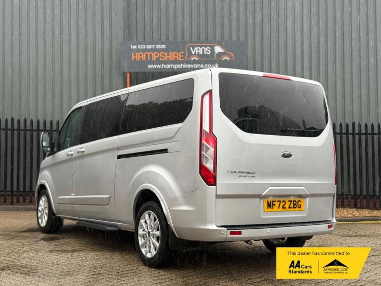 2022 Ford Tourneo Custom 2.0 320 EcoBlue Titanium Minibus Double Cab 5dr Diesel Manual L2 Euro 6 ...