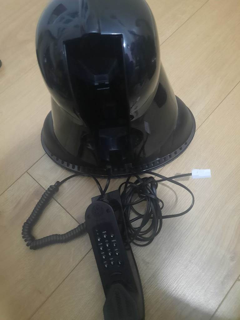 Vintage Star Wars Home Telephone Black 