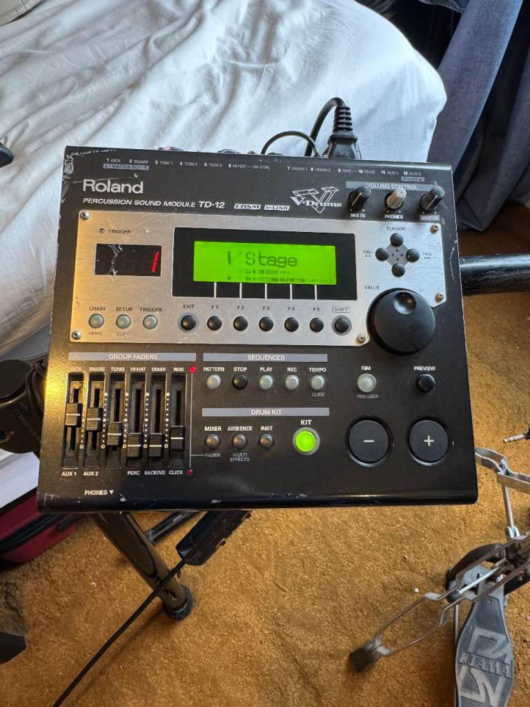  Roland V-Drums TD-12 Electronic Drum Kit