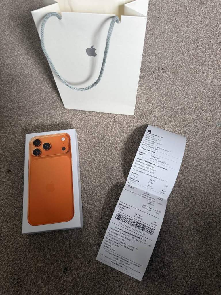 iPhone 17 Pro Max 1TB