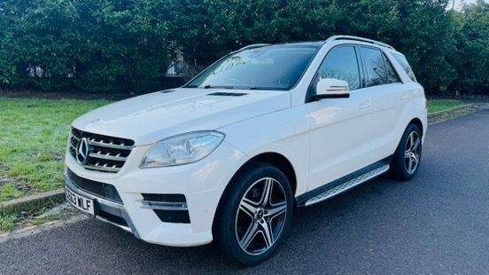 ✅ ULEZ FREE | 2013 (63) MERCEDES-BENZ ML250 BLUETEC AMG SPORT | PAN ROOF | FSH | AUTO | £11,995