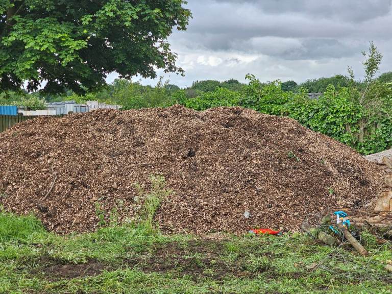 Free woodchippings 40tonne