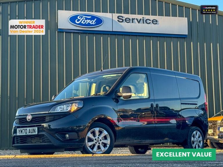 2020 Fiat Doblo LWB L2H1 Low Roof 16V Sportivo Maxi Multijet Cruise Sensors EURO 6 Panel Van Dies...