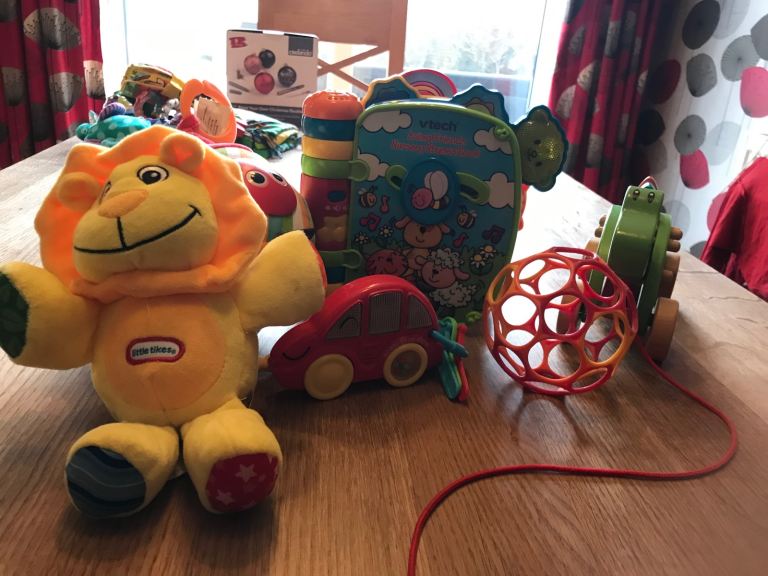 Various baby toys