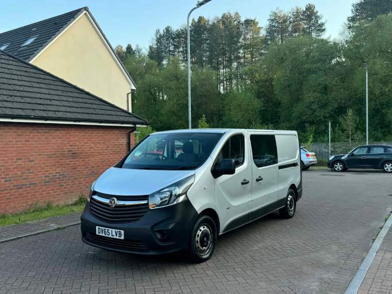 2015 Vauxhall Vivaro 1.6 Diesel  6 Seater Crew Cab