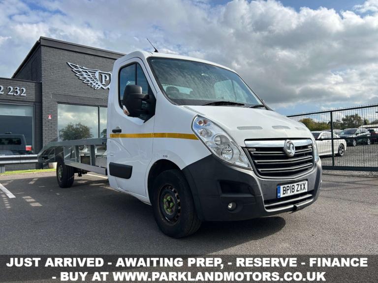 2018 Vauxhall Movano 2.3 CDTI BiTurbo H1 Chassis Cab 130ps CHASSIS CAB DIESEL Manual