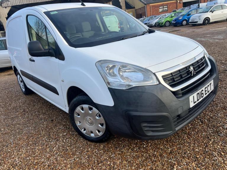 2016 Peugeot Partner 1.6 HDi 625 Professional L1 4dr PANEL VAN Diesel Manual