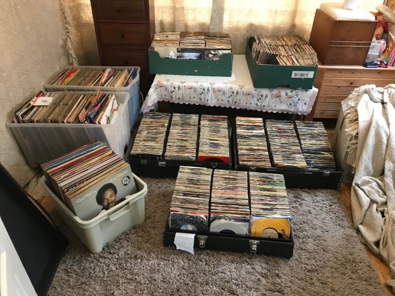 Record Collection 2,948. Includes boxes