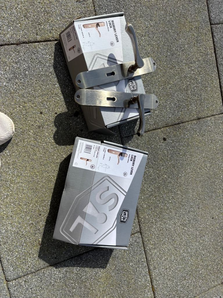 Door lock Bigsbury Lever lock