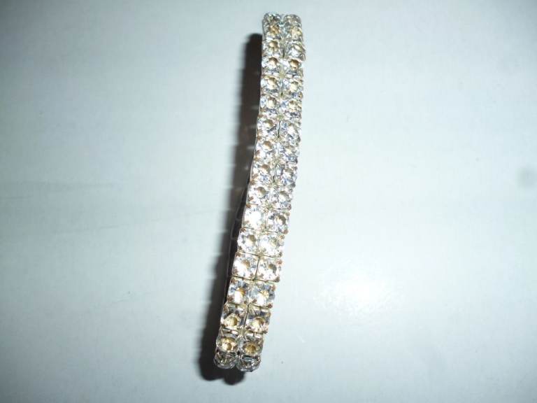 Imitation stretch Diamanté bracelet