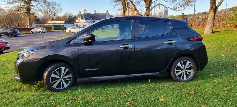 Automatic Luxury Nissan Leaf fully Electric car Cruise Navigation Reverse Camera Auto pilot LEZ