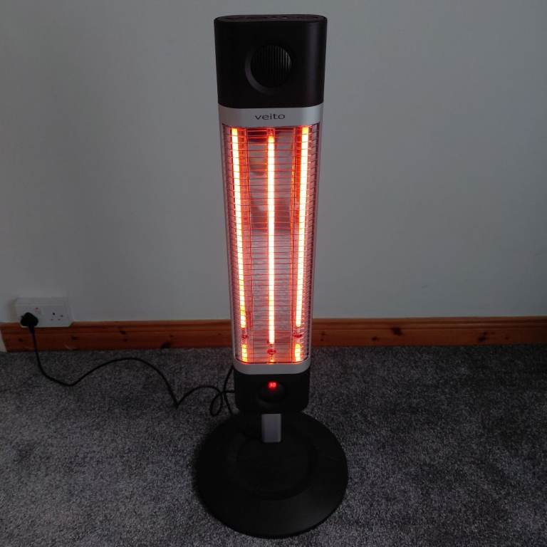 Veito CH1200R Free Standing Carbon Infrared Heater
