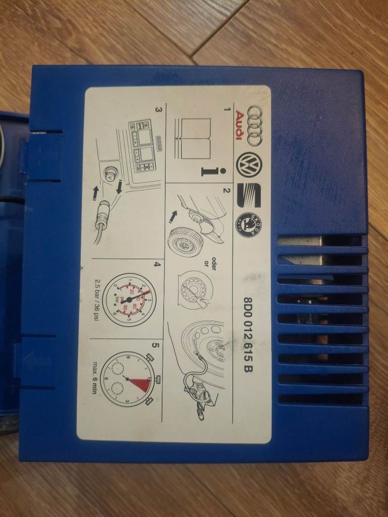 ​[PRICE DROP]VW Audi Tyre Inflator Air Compressor – Good Condition