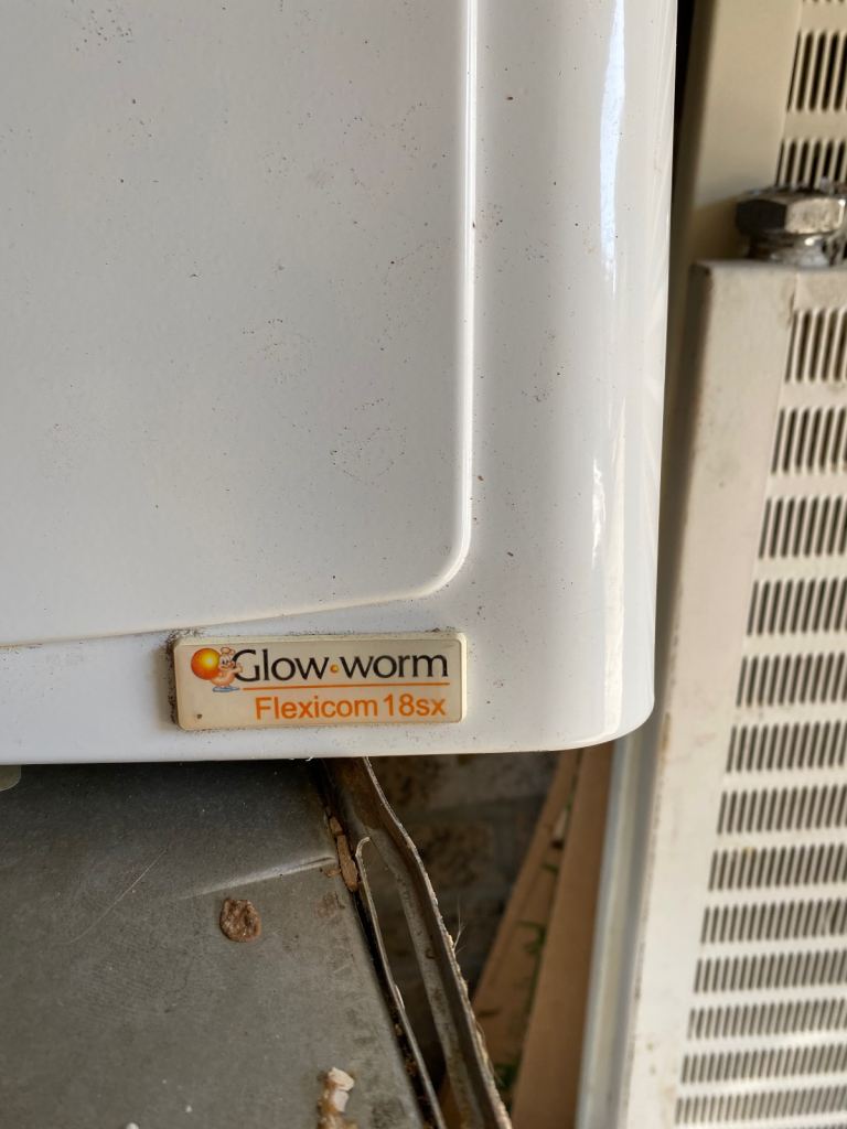 Glow worm boiler for spares.
