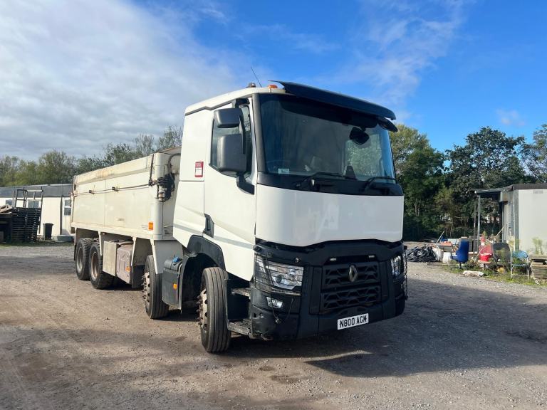 Renault C (C) 430 8X4 WILCOX ALLOY TIPPER , SLEEPER, WEIGHER 
