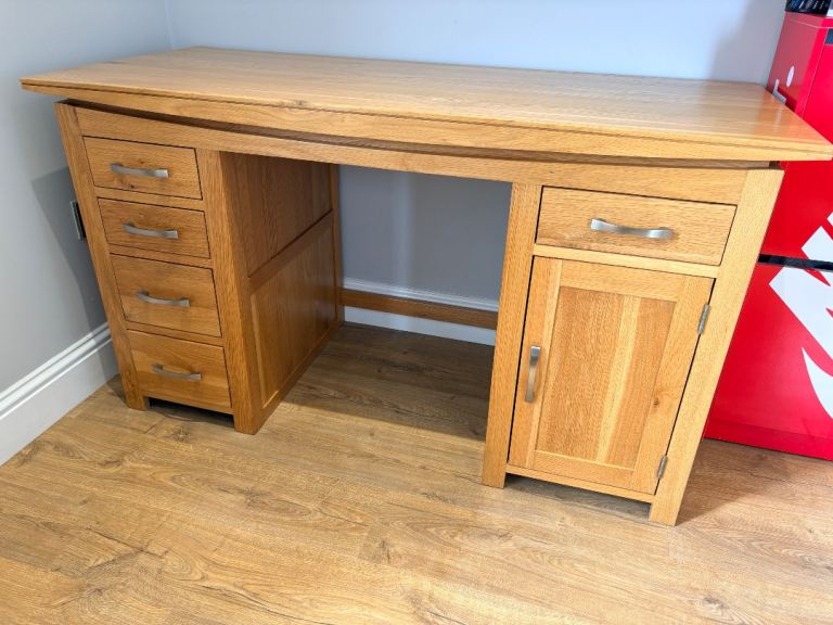 Solid Oak Desk 