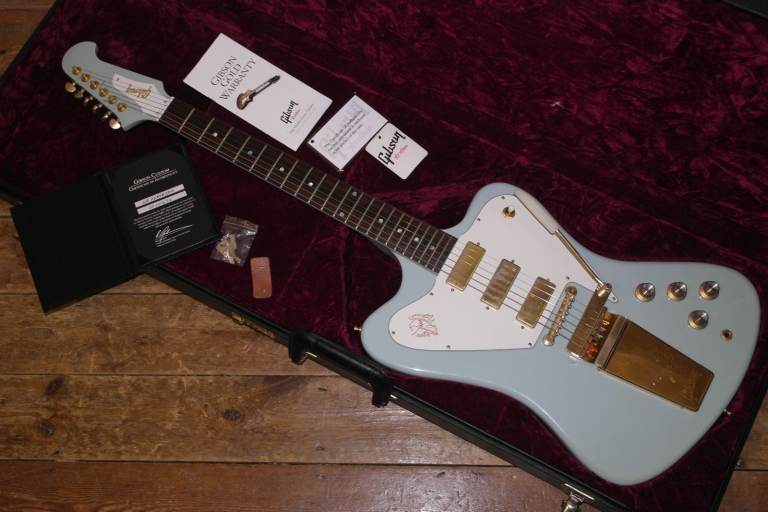 2010 Gibson Custom Shop Non Reverse Firebird VII fitted with Gibson Lyre vibrola