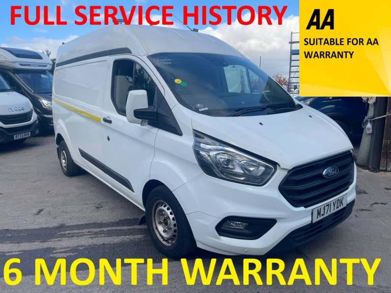 2021 Ford Transit Custom 2.0 EcoBlue 130ps High Roof Trend Van PANEL VAN Diesel Manual