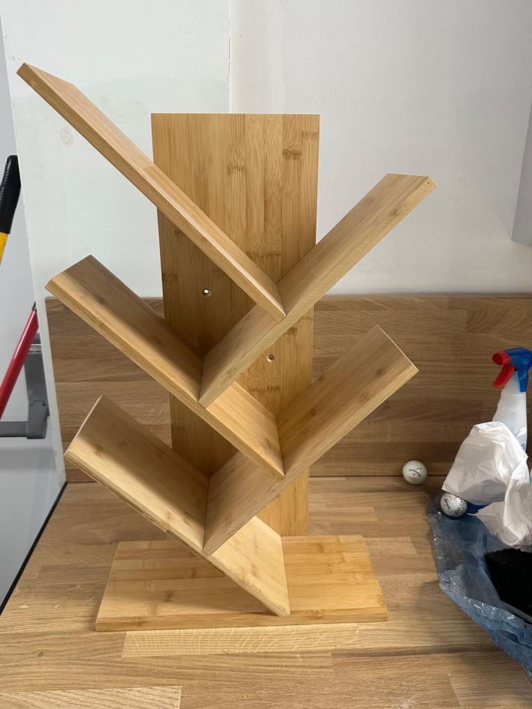 Stylish Wooden Bookshelf