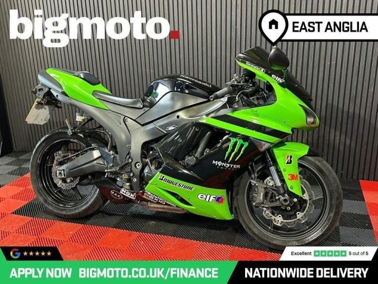 2008 08 KAWASAKI NINJA ZX-6R FINANCE SPECIALISTS APPLY NOW