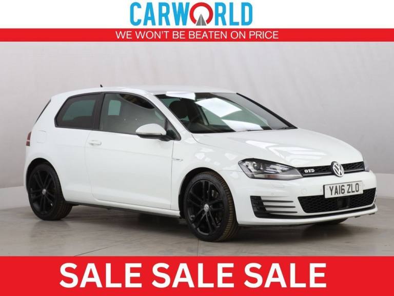 2016 Volkswagen Golf 2.0 TDI GTD 3dr DSG HATCHBACK DIESEL Automatic