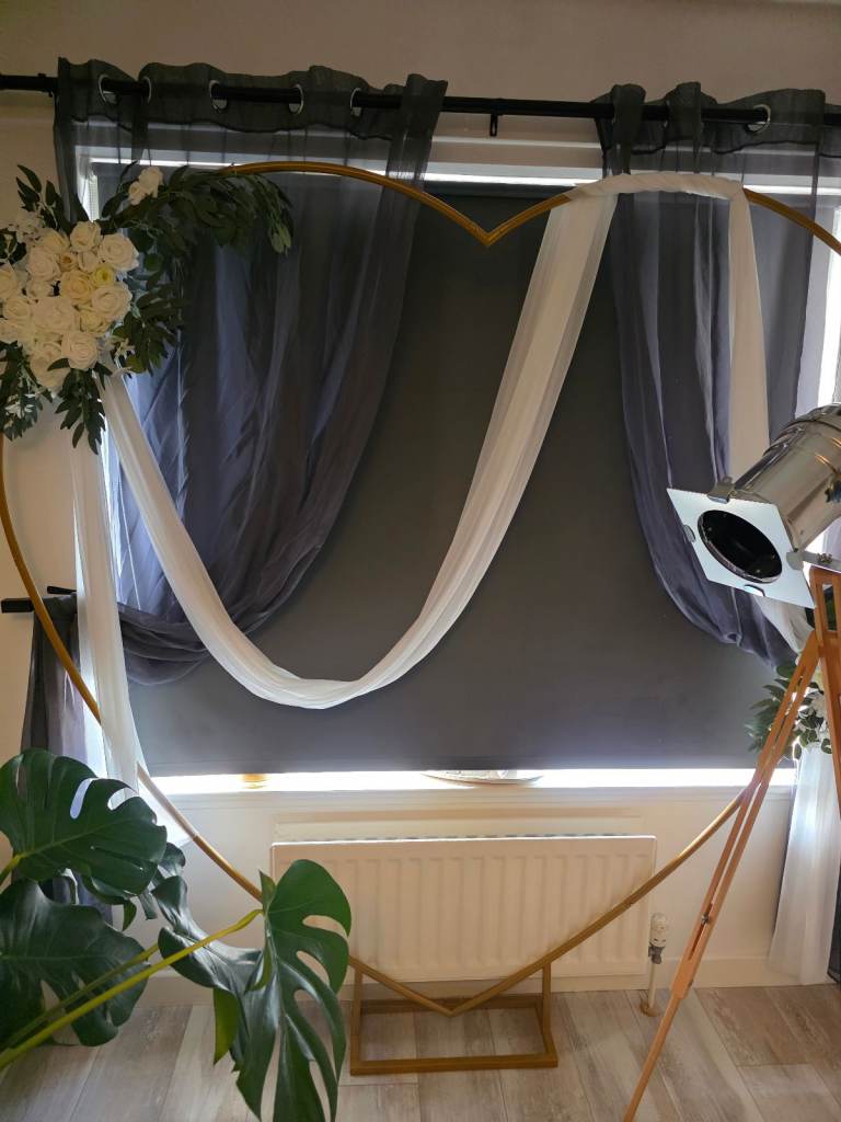 Wedding background love heart