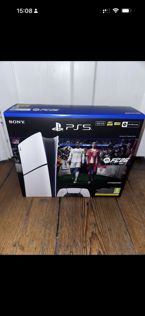 PS5 Digital Edition with EA Sports FC 26