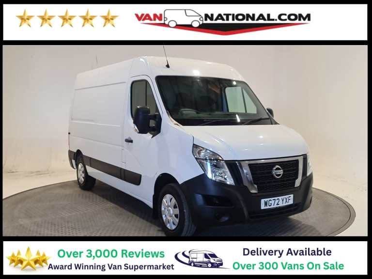 2023 Nissan Interstar 2.3 DCI 33 ACENTA L2 H2 136 BHP MWB Panel Van Diesel Manual