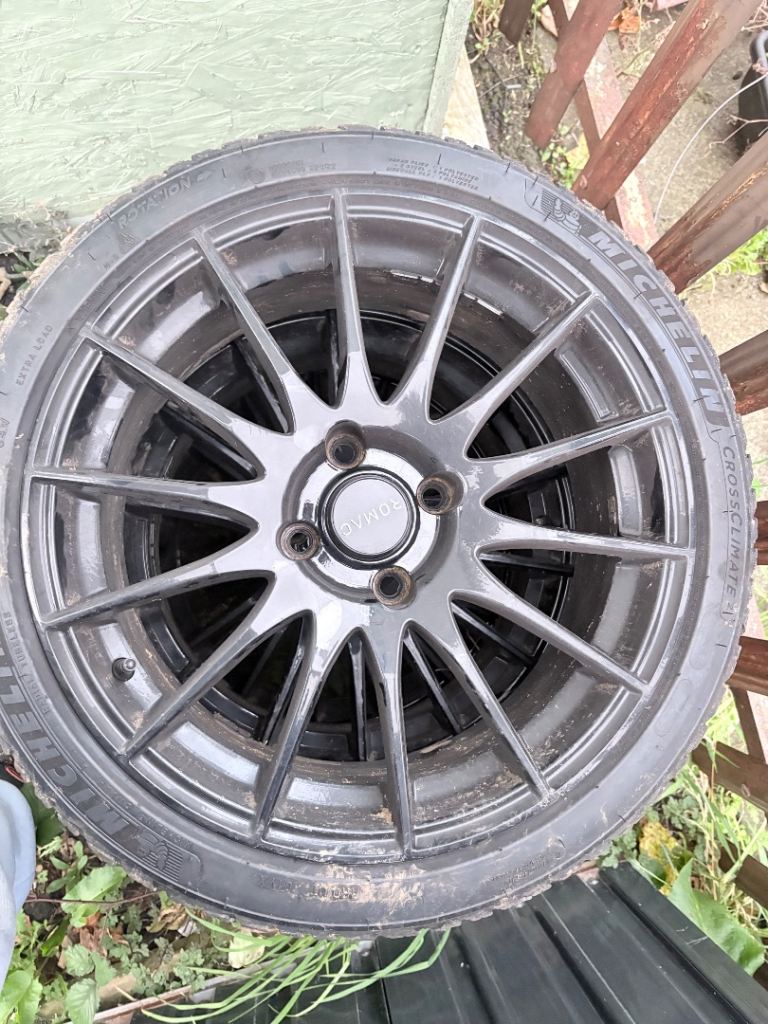 17” Romac Alloyes 4x108