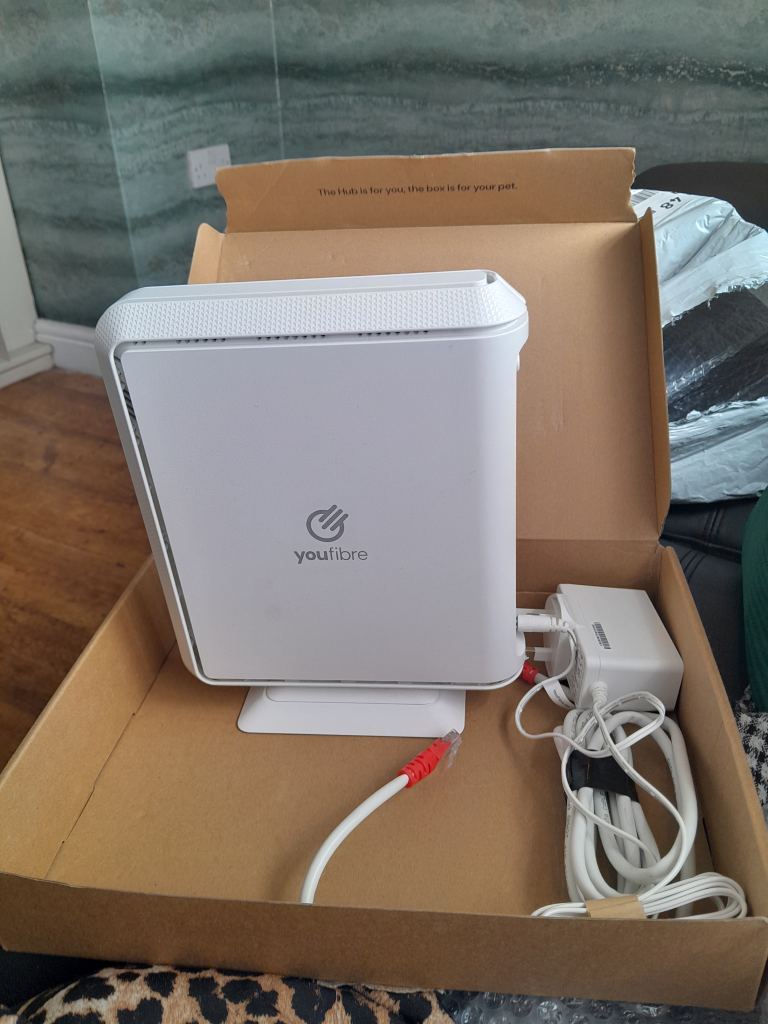 Youfibre Broadband Router - As Good As New