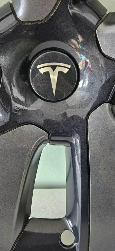 X4 TESLA MODEL 3 AERO WHEEL COVER TRIM GENUINE