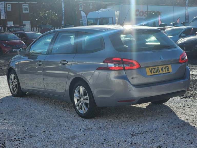 2018 Peugeot 308 SW 1.2 PureTech Active Manual 5Spd Euro 6 (s/s) 5dr ESTATE Petrol Manual