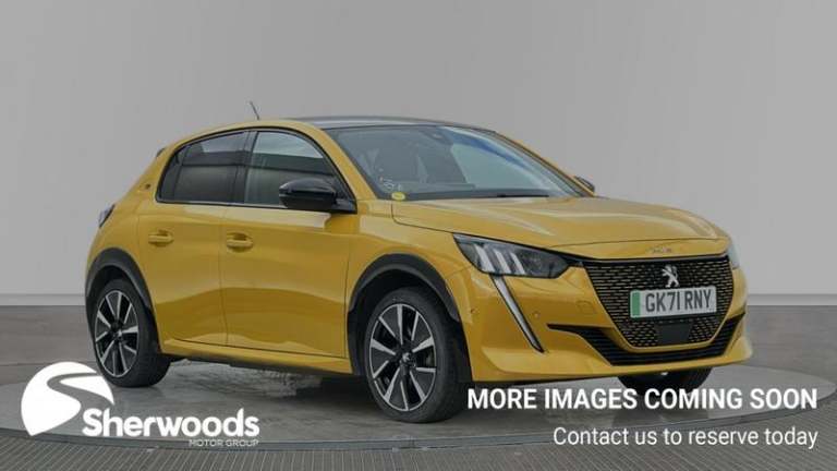 2021 Peugeot E-208 50kWh GT Hatchback 5dr Electric Auto (136 ps) Automatic Hatchback Electric Aut...