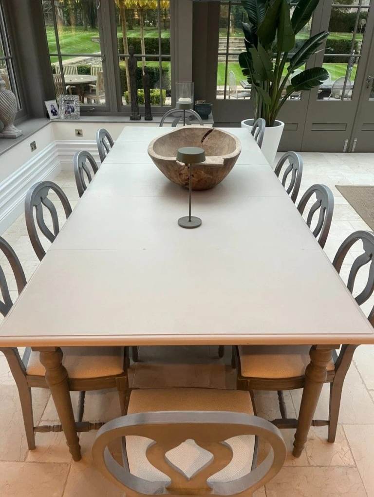 image for This is our stunning dining room furniture which we puchased from 'OKA' just three years ago. 