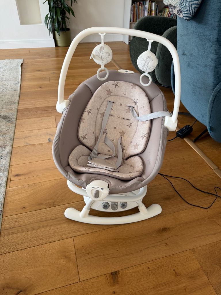 Joie Baby Sansa 2-in-1 Swing and Rocker, Cosmo Tan