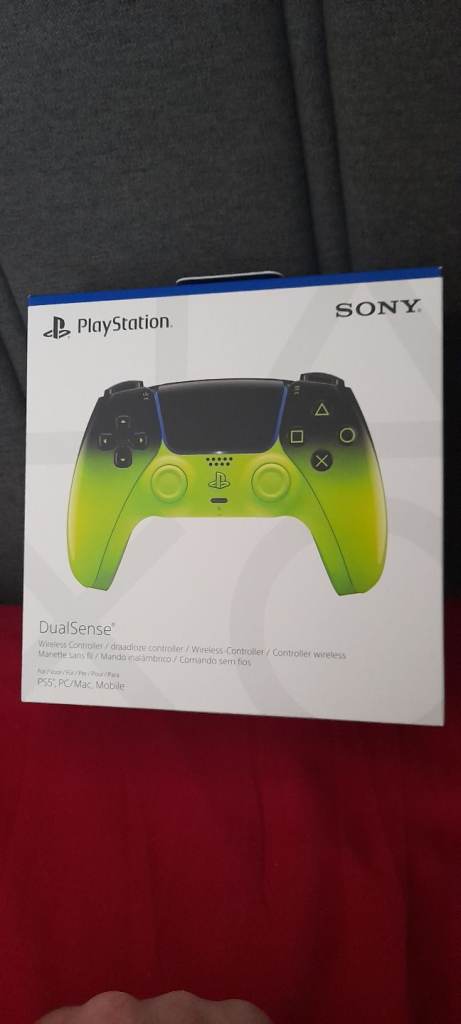 Brand new ps5 controller remix green