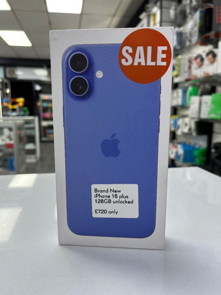 Iphone 16 Plus 128GB Unlocked BRAND NEW