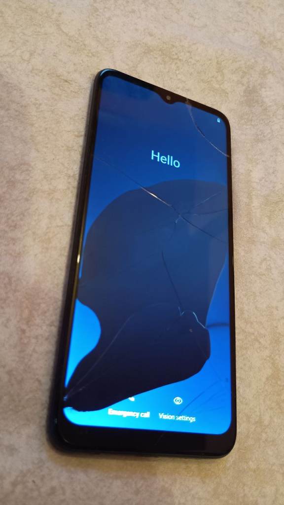 Motorola G50 (5g) mobile phone smartphone – Cracked Screen, Spares or Repair