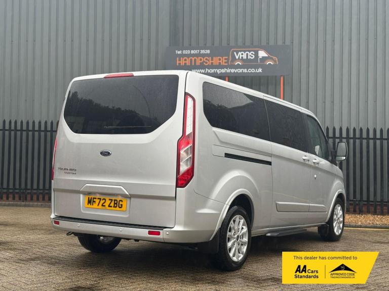 2022 Ford Tourneo Custom 2.0 320 EcoBlue Titanium Minibus Double Cab 5dr Diesel Manual L2 Euro 6 ...