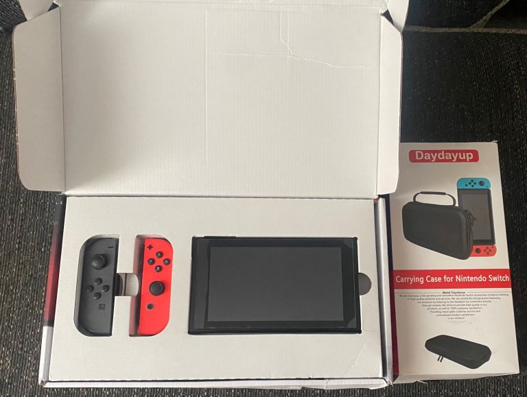 Nintendo switch boxed 