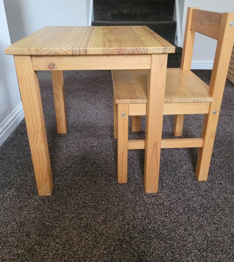 Ikea Toddler table and chair