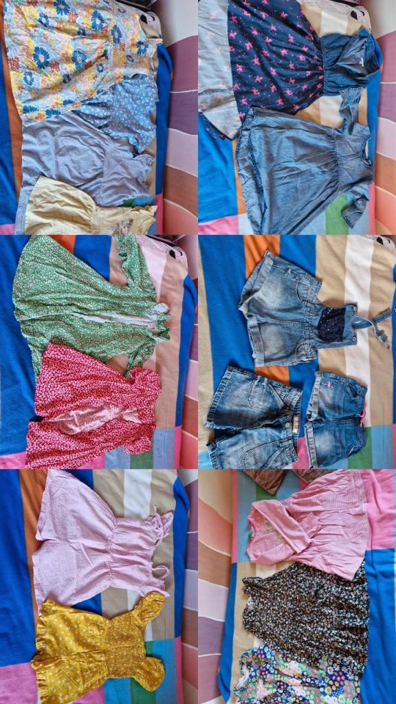 Girls Summer clothes bundle – Various Styles, sieze 7 & 7-8 years