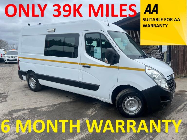 2018 Vauxhall Movano 2.3 CDTI H2 Van 130ps PANEL VAN Diesel Manual