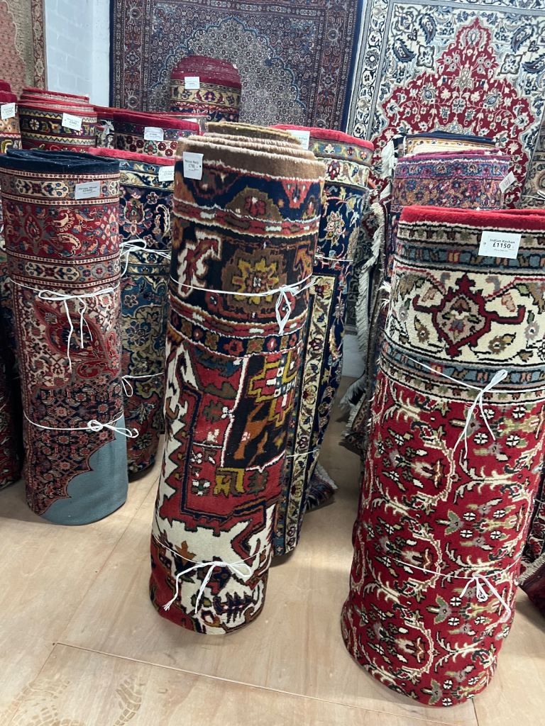 Romanian kirman rug 240x370cm