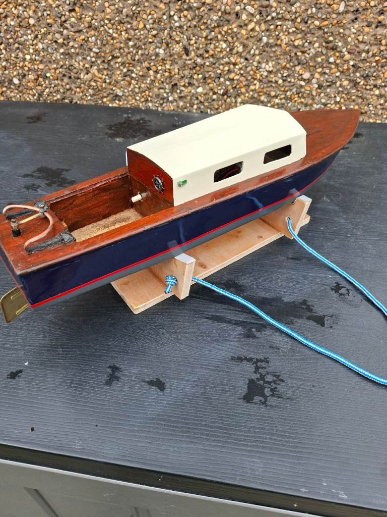 Model boat.