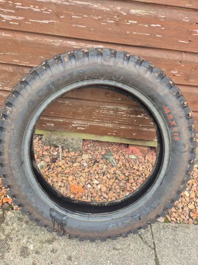 Pair of Maxxis Trial Tyres