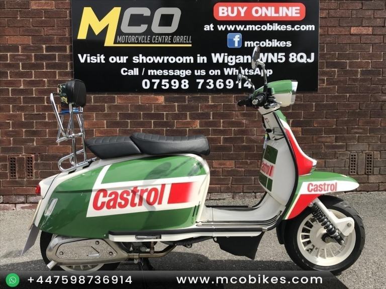 Royal Alloy GP125LC SE Castrol replica 2025 reg 92 miles only
