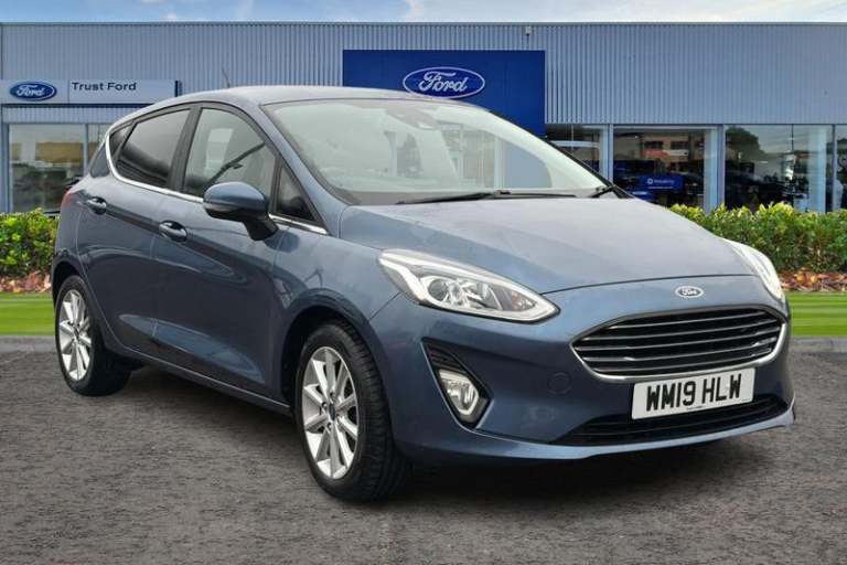 2019 Ford Fiesta 1.0 EcoBoost Titanium 5dr with Sat Nav, Carplay, Hillstart Assist & Spare W Hatc...