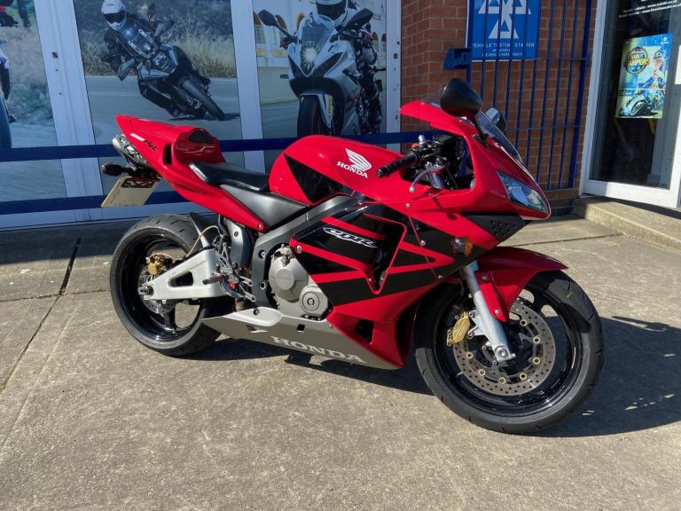 HONDA CBR 600RR, 2003, MICRON EXHAUST, REARSETS, SERVICE HISTORY